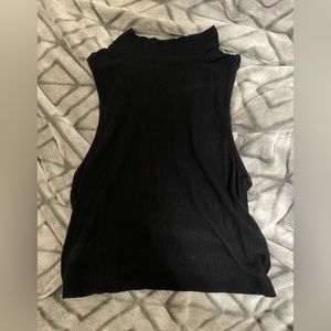 Turtleneck crop top